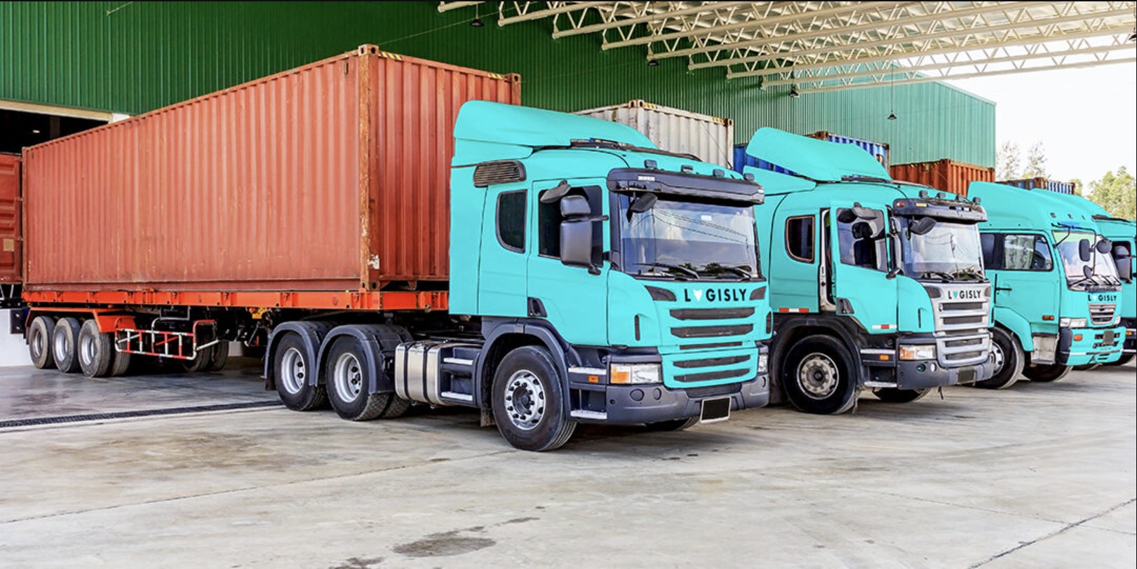 Armada Truk Logistik B2B Profesional LOGISTIK123
